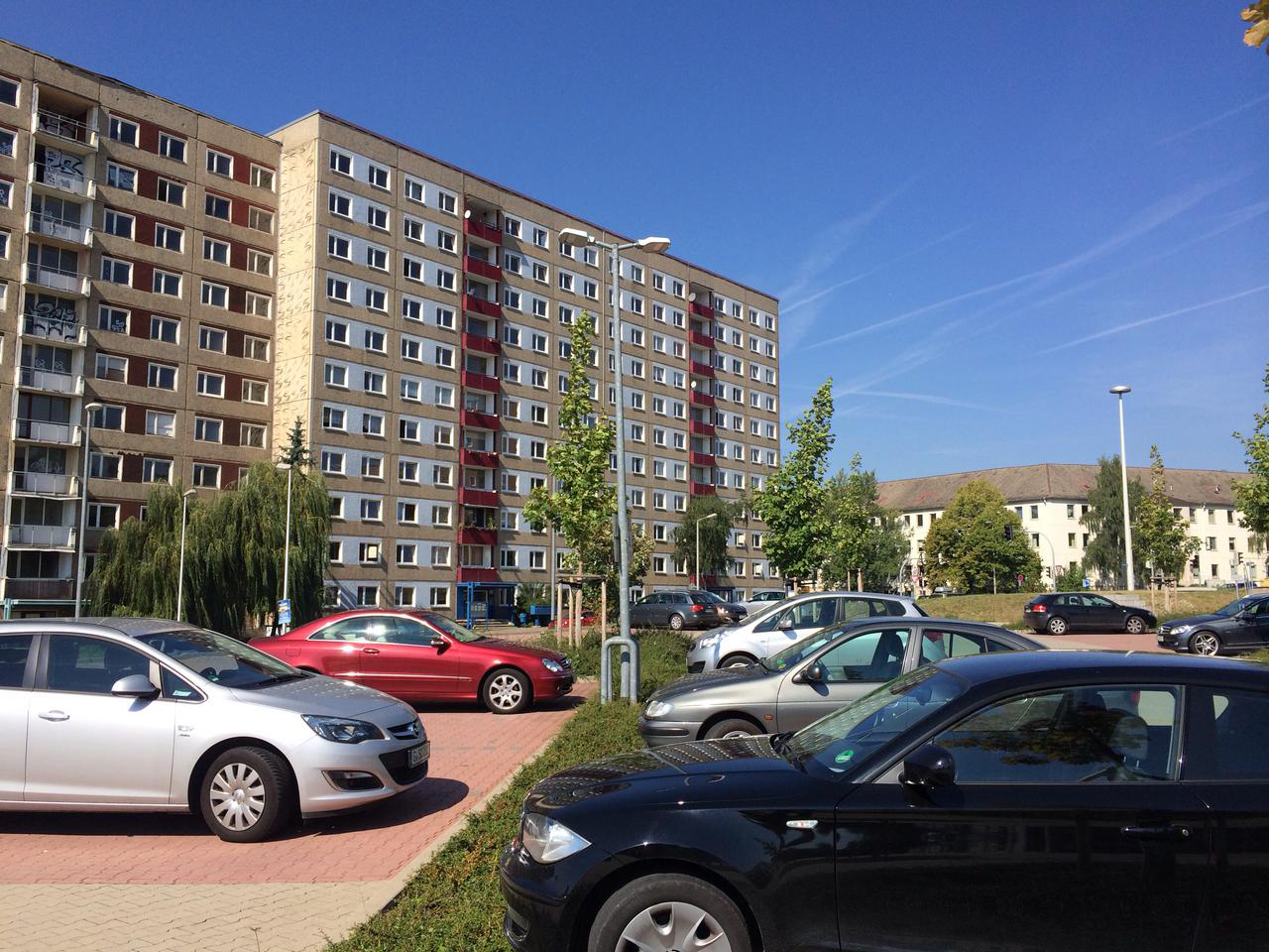 Neubauwohnungen der Firma Neutecta